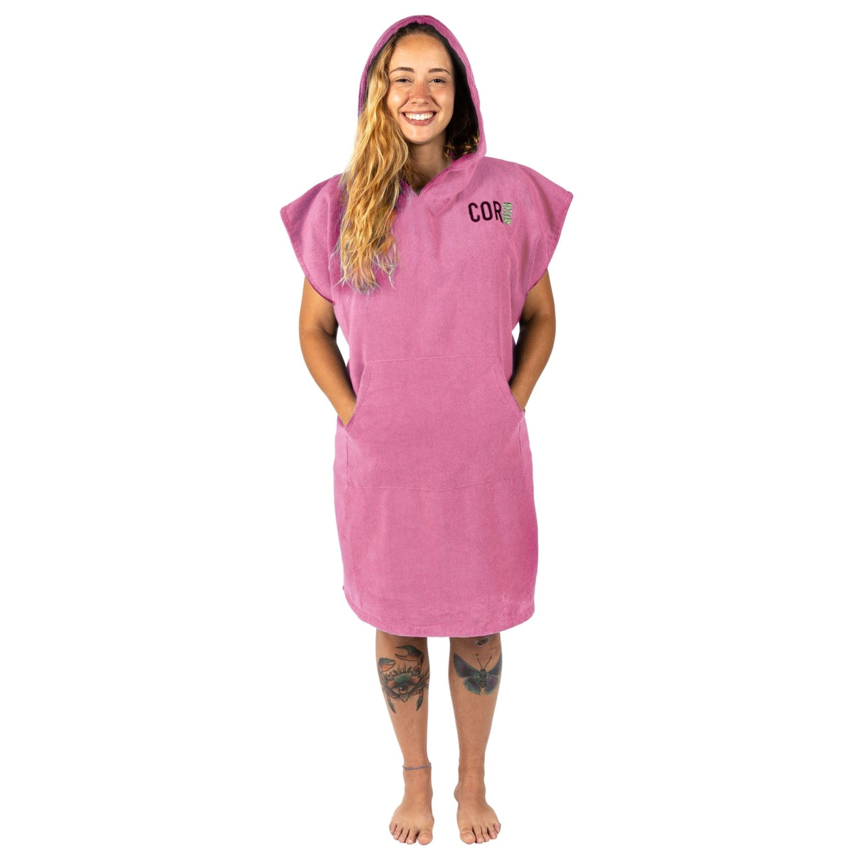 Kids Changing Towel Poncho - Solid Colors by COR Surf