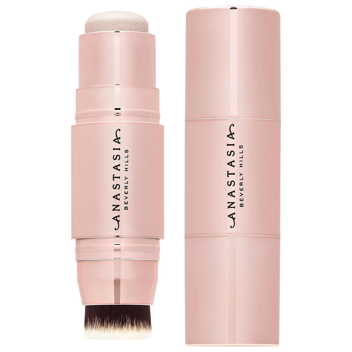 Glossier cream stick highlighter with brush applicator
