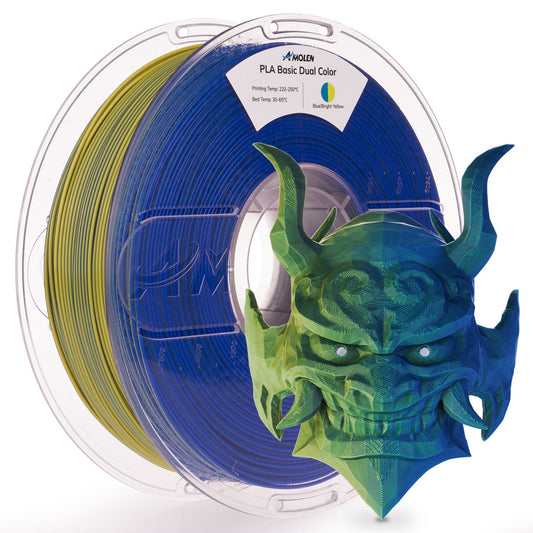PLA Basic Dual Color-High Speed 1.75mm, 1 KGPLATorqelo.com