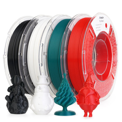 PLA Basic Variety Pack (4 x 250g), 1.75mmPLATorqelo.com