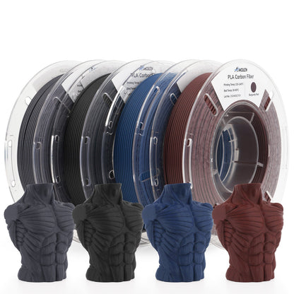 PLA Carbon Fiber Variety Pack (4x200g) - 1.75MMPLATorqelo.com
