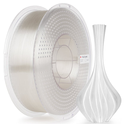 PLA Crystal-Transparent 1.75mm, 1KG/2.2LBPLATorqelo.com