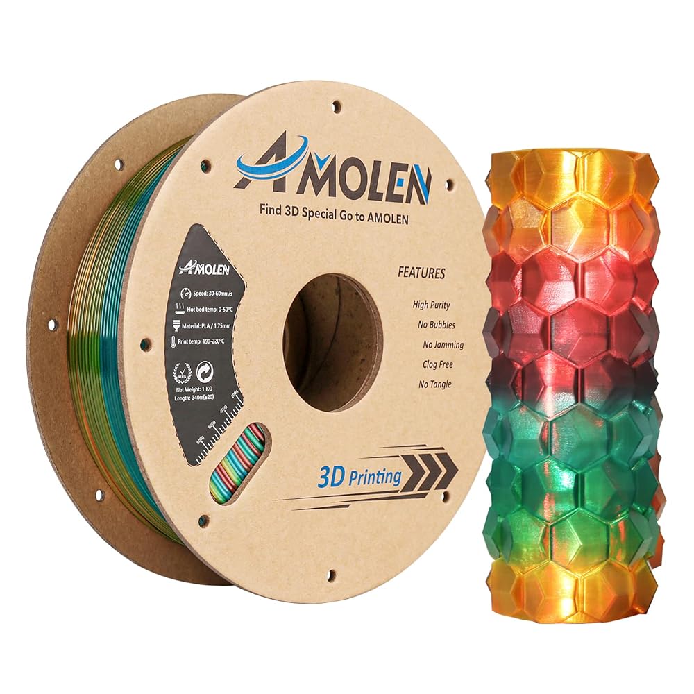 PLA Crystal-Transparent 1.75mm, 1KG/2.2LBPLATorqelo.com