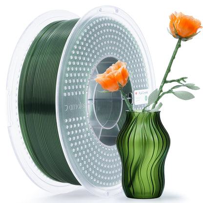PLA Crystal-Transparent 1.75mm, 1KG/2.2LBPLATorqelo.com