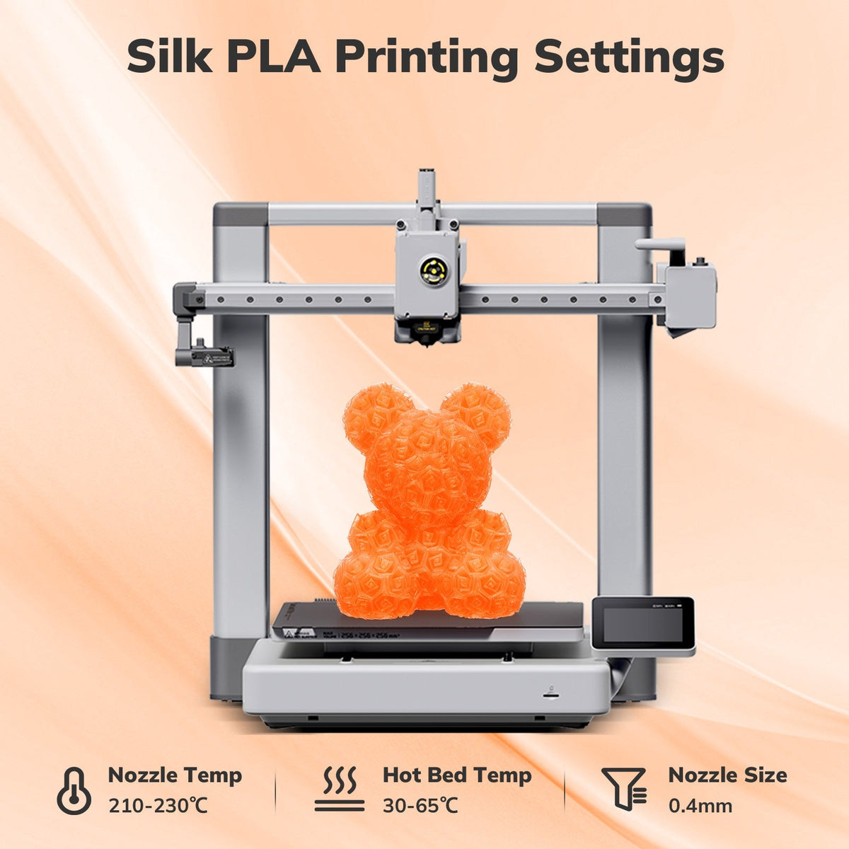 PLA Crystal-Transparent 1.75mm, 1KG/2.2LBPLATorqelo.com