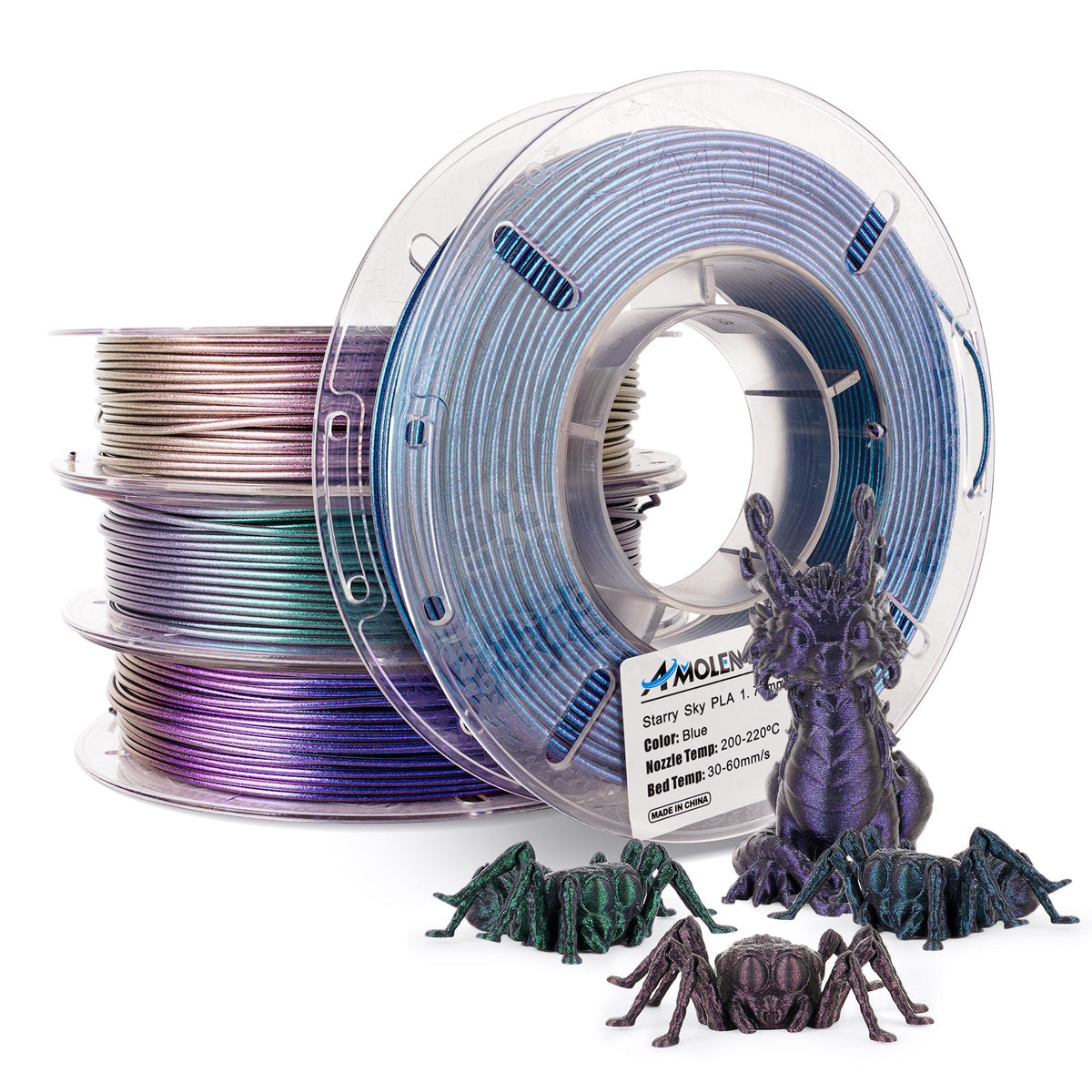PLA Galaxy / Sparkle & Shiny Variety Pack (4x200g)PLATorqelo.com