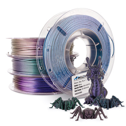 PLA Galaxy / Sparkle & Shiny Variety Pack (4x200g)PLATorqelo.com