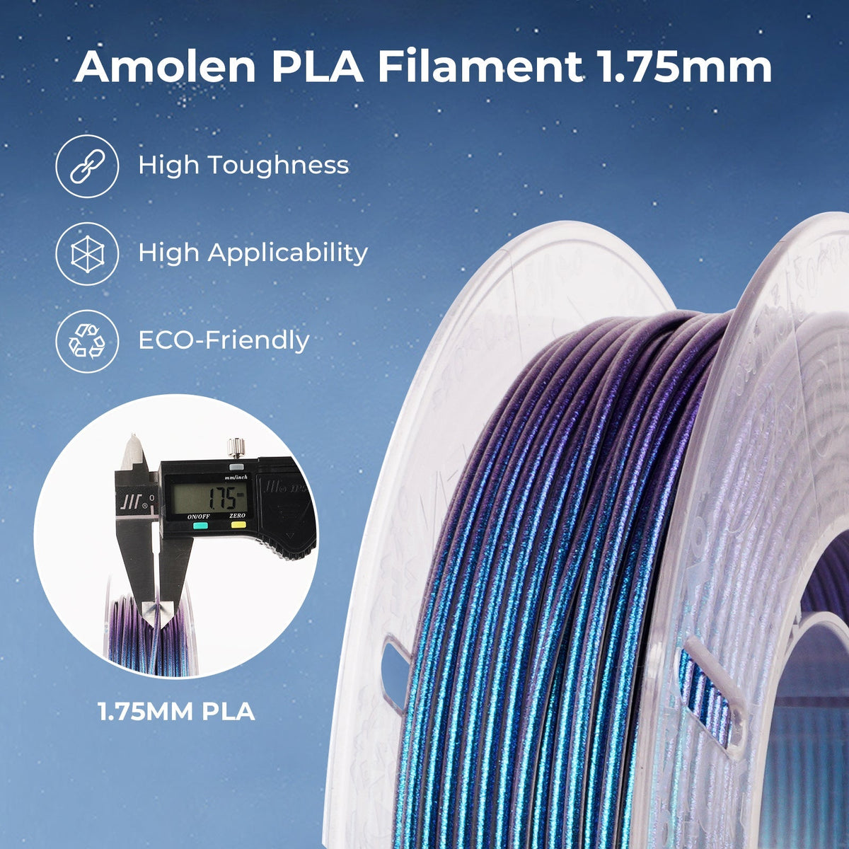 PLA Galaxy / Sparkle & Shiny Variety Pack (4x200g)PLATorqelo.com