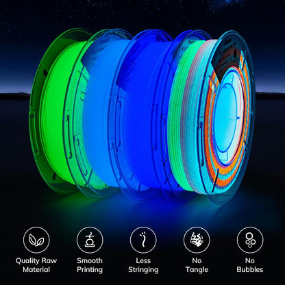 PLA Glow in the Dark Variety Pack (4x200g)PLATorqelo.com