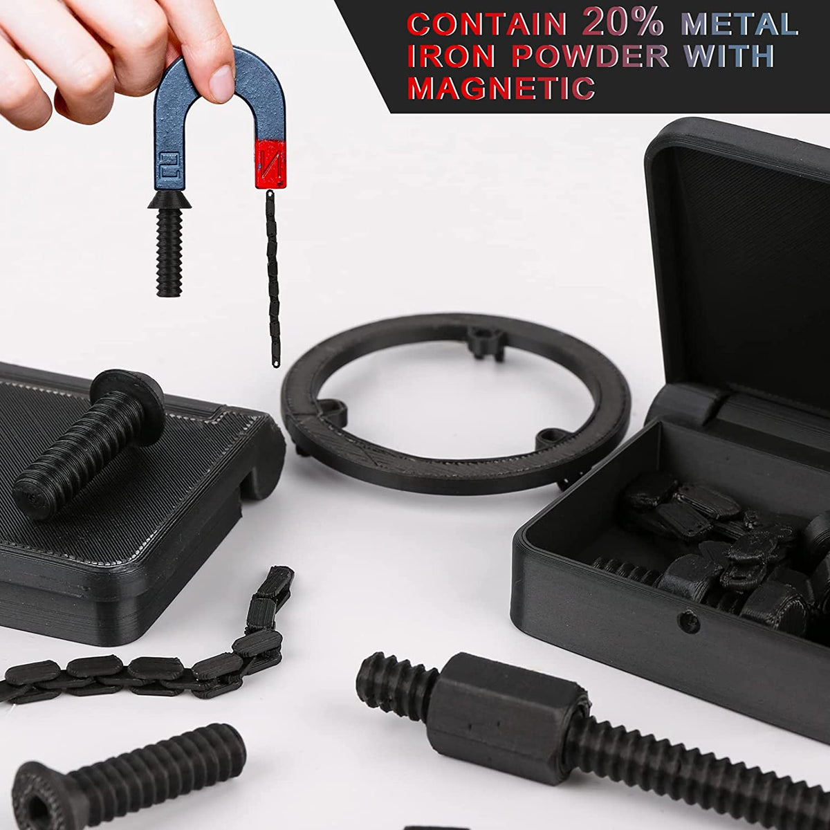 PLA Metal 1.75mm, 1KG/2.2LBPLATorqelo.com