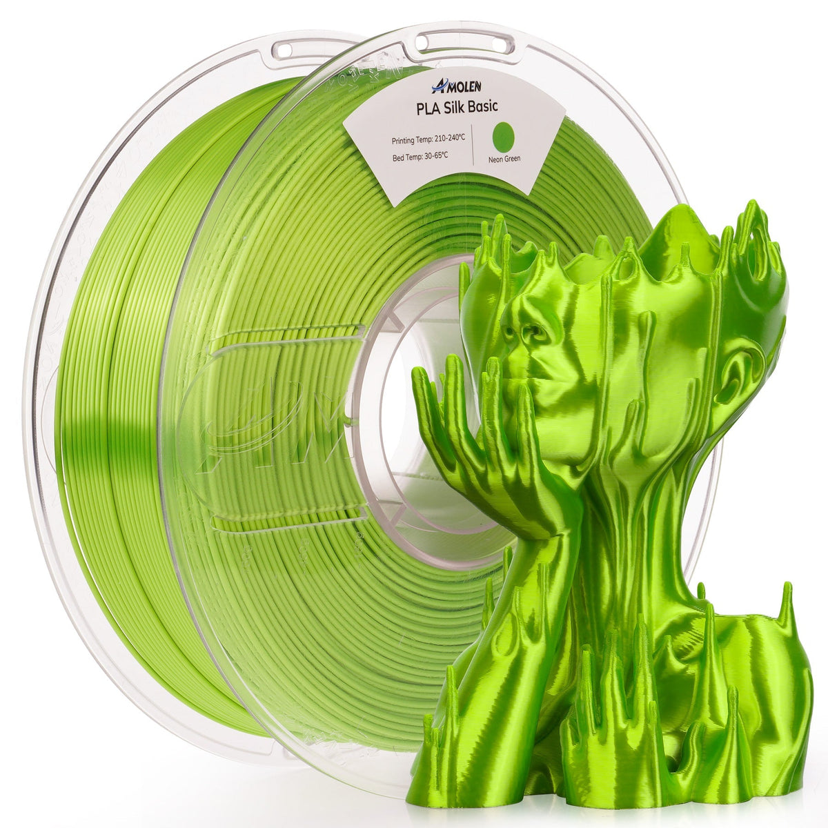 PLA Silk Basic 1.75mm, 1KG/2.2LBPLATorqelo.com