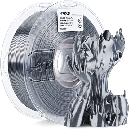 PLA Silk Basic 1.75mm, 1KG/2.2LBPLATorqelo.com