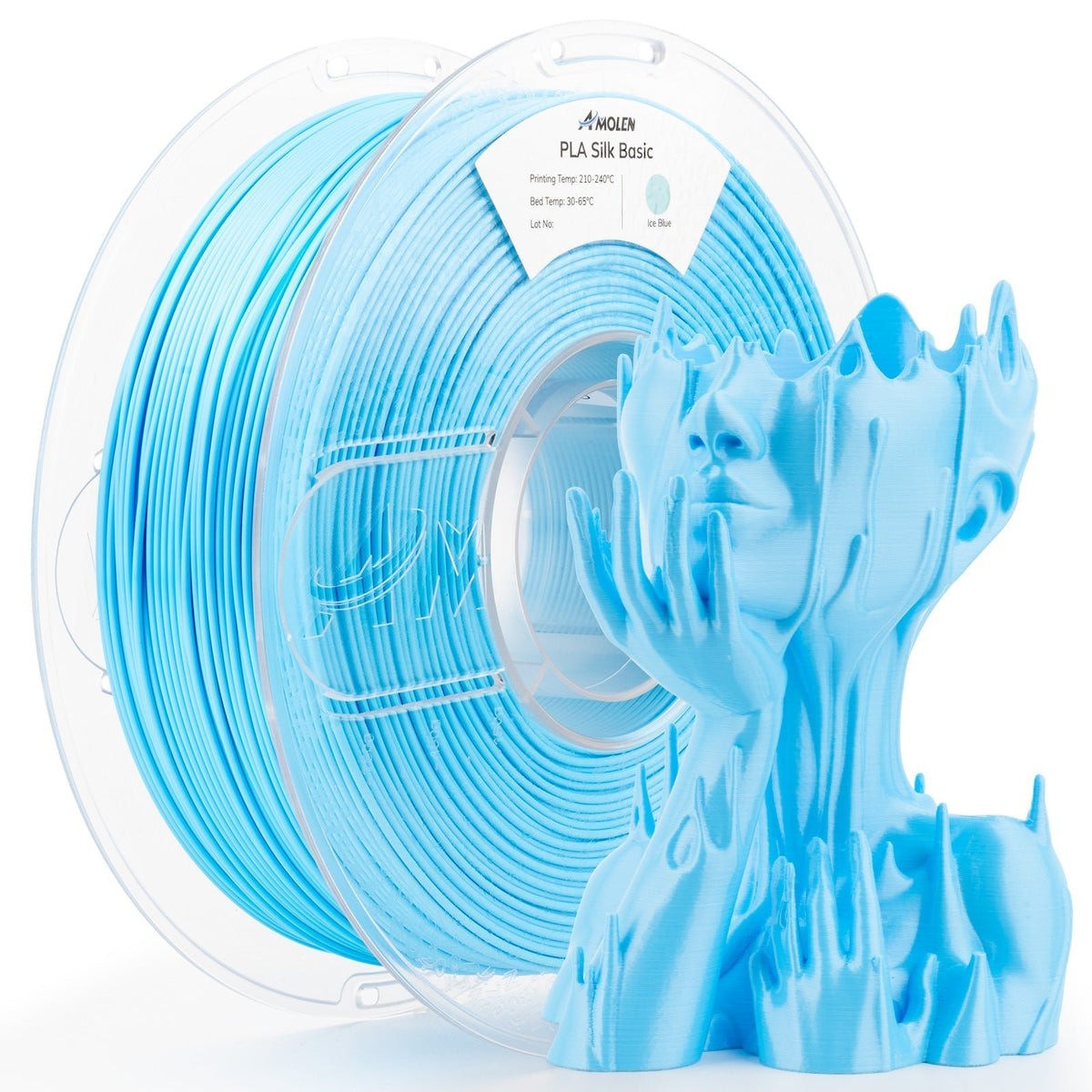 PLA Silk Basic 1.75mm, 1KG/2.2LBPLATorqelo.com
