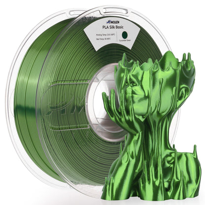 PLA Silk Basic 1.75mm, 1KG/2.2LBPLATorqelo.com