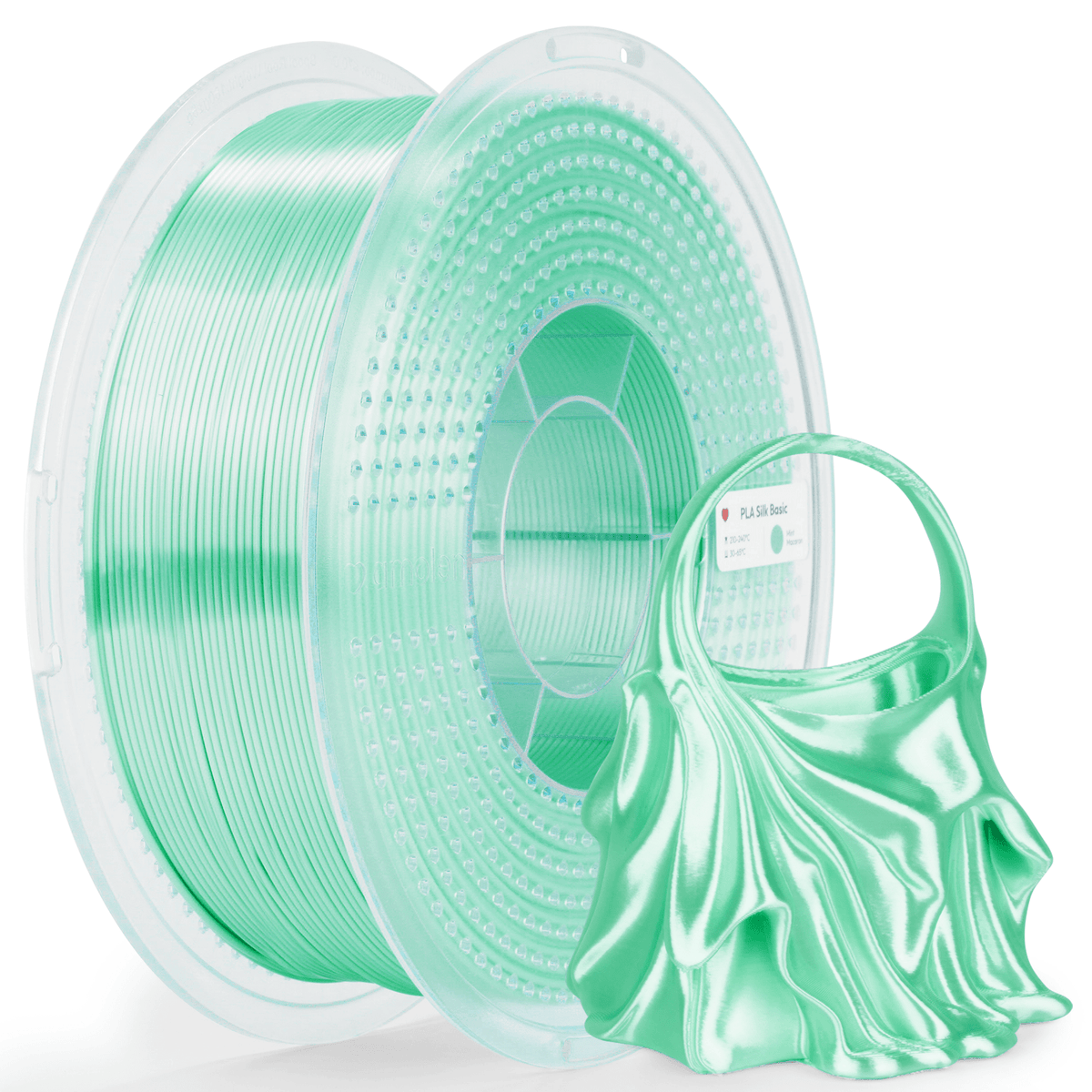 PLA Silk Basic 1.75mm, 1KG/2.2LBPLATorqelo.com