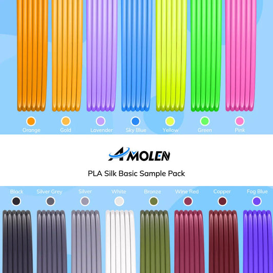 PLA Silk Basic Sample PackPLATorqelo.com