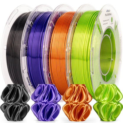 PLA Silk Basic Variety Pack (4x200g) - 1.75MMPLATorqelo.com