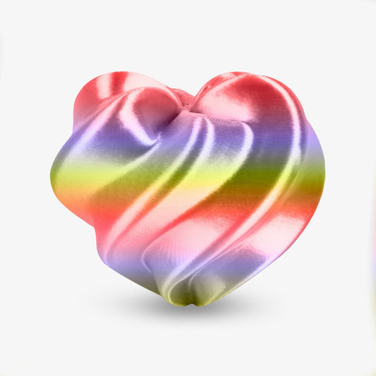 PLA Silk Rainbow 1.75mm, 1KG/2.2LBPLATorqelo.com
