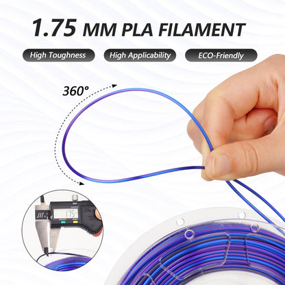 PLA Silk S-Series Variety Pack (4x1kg) - 1.75MMPLATorqelo.com