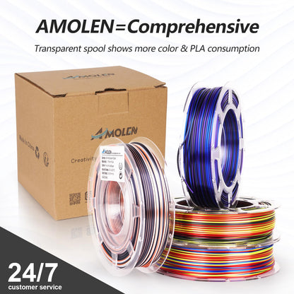 PLA Silk S-Series Variety Pack (4x1kg) - 1.75MMPLATorqelo.com