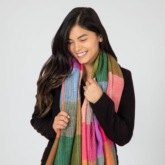 Plaid Chunky ScarfScarves & BandanasTorqelo.com