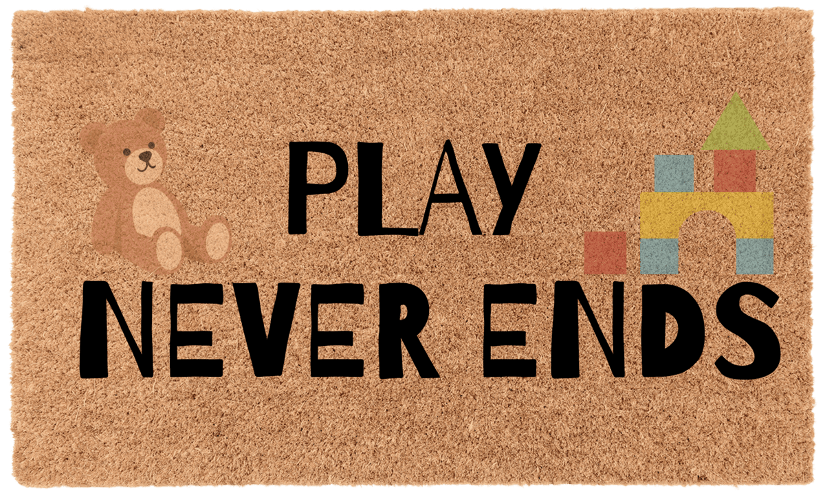 Play Never Ends Coir MatTorqelo.com