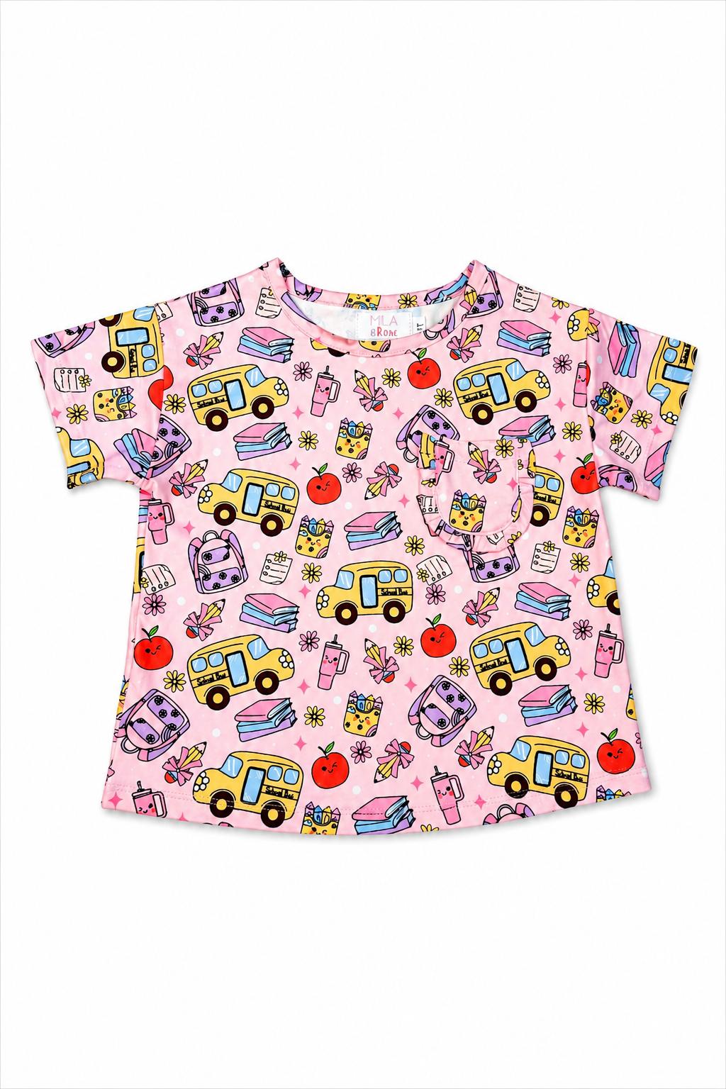 Playground Princess S/S Ruffle Pocket TeeRuffle Pocket TeeTorqelo.com