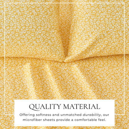 Watercolor Floral Sheet Set - Delia Collection by Great Bay Home