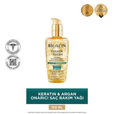 Bioxcin Keratin & Argan Repair Hair Care Oil 150 ml by Beauty Care Bag