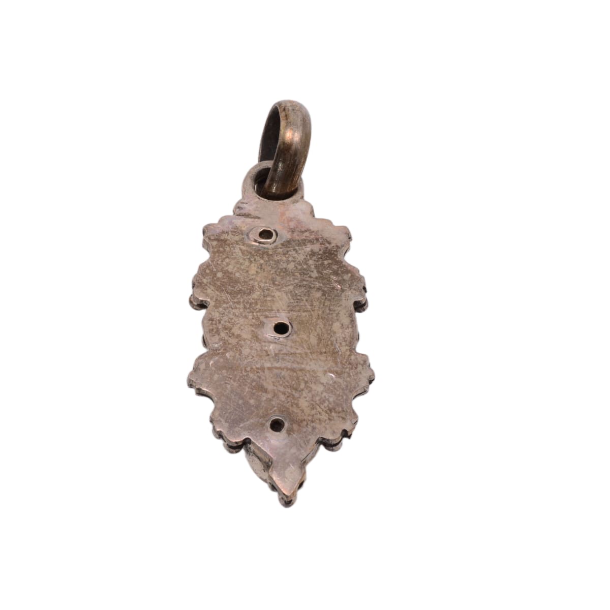 Sterling Silver Turquoise Coral Southwestern Pendant 21x53mm - Native American Style by Continental Bead Suppliers