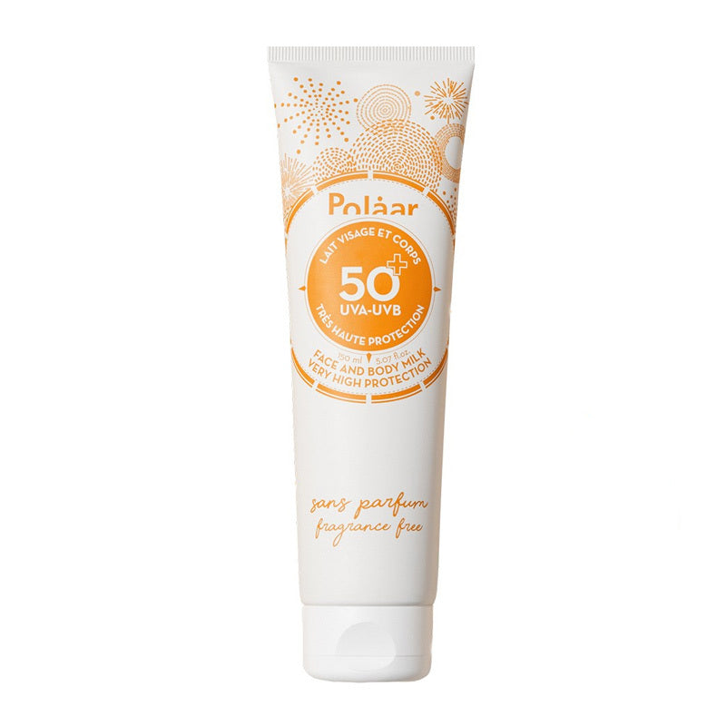 Polaar SPF50+ Face & Body Sunscreen Milk 150 ml by Beauty Care Bag