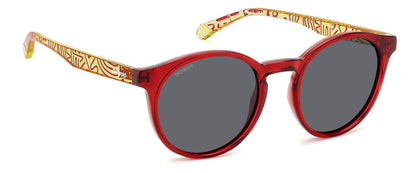 Polaroid Kids PLD 8061/S Grey Sunglasses for Ages 7-10 by Beauty Care Bag