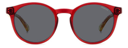 Polaroid Kids PLD 8061/S Grey Sunglasses for Ages 7-10 by Beauty Care Bag