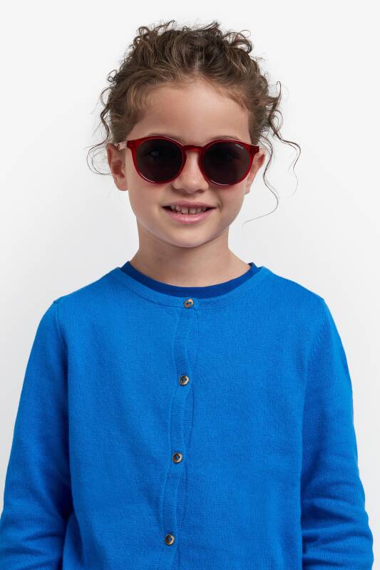 Polaroid Kids PLD 8061/S Grey Sunglasses for Ages 7-10 by Beauty Care Bag