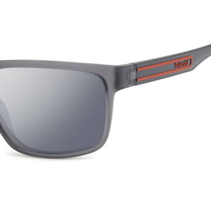 Polaroid PLD 2157/S Polarized Men's Sunglasses - Grey by Beauty Care Bag
