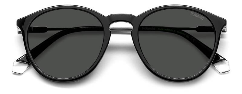 Polaroid PLD 4129/S/X Grey Classic Men's Sunglasses by Beauty Care Bag