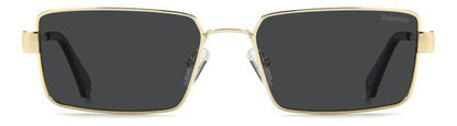 Polaroid Pld 6255/S/X Rectangular Men's Sunglasses 56mm by Beauty Care Bag