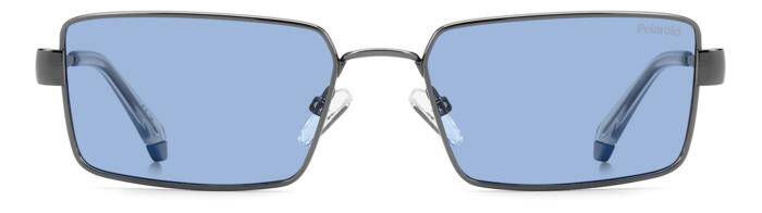 Polaroid PLD 6255/S/X Men's Rectangular Sunglasses 56mm by Beauty Care Bag