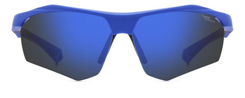 Polaroid PLD 7055/S Blue Mirror Polarized Sunglasses 68mm by Beauty Care Bag