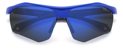 Polaroid PLD 7055/S Blue Mirror Polarized Sunglasses 68mm by Beauty Care Bag