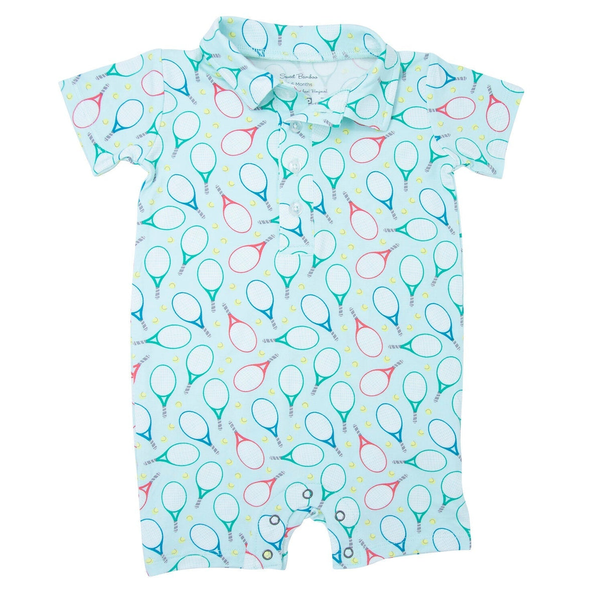 Polo Romper by Sweet Bamboo