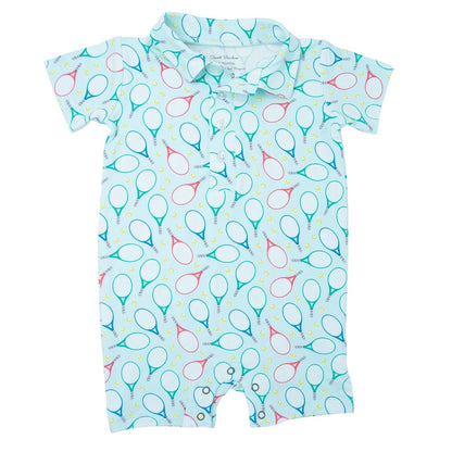 Polo Romper by Sweet Bamboo
