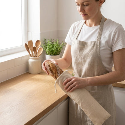 Linen Bread Bags by Organic Cotton Mart
