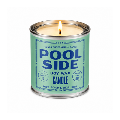 Poolside Soy Candle by Good & Well Supply Co.