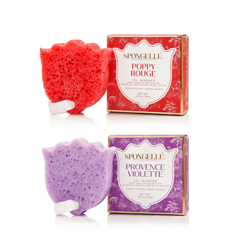 Poppy Rogue & Provence Violette Body Buffer SetBody Wash Infused BufferTorqelo.com