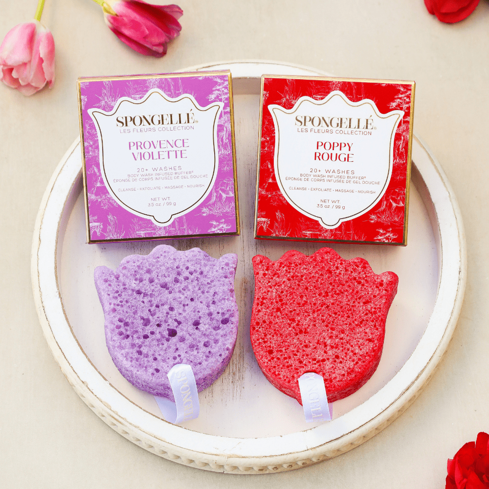 Poppy Rogue & Provence Violette Body Buffer SetBody Wash Infused BufferTorqelo.com
