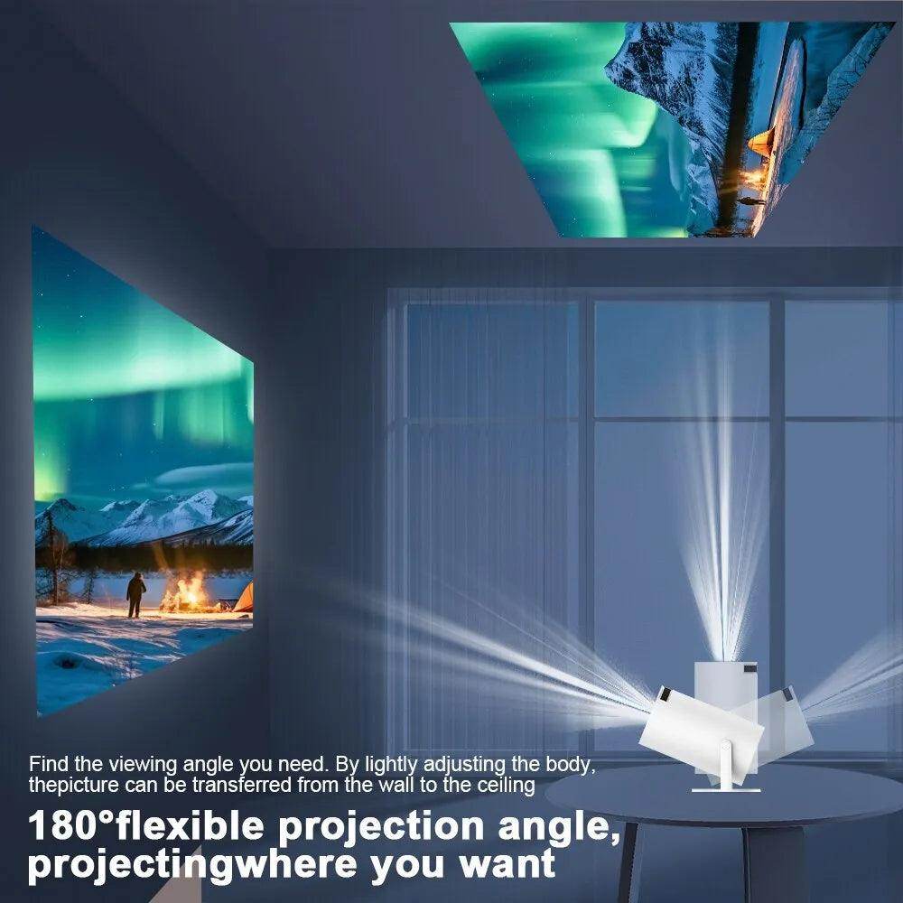 Portable 4K Projector - Home Cinema Outdoor ProjetorVideo ProjectorTorqelo.com