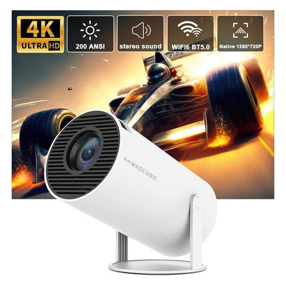 Portable 4K Projector - Home Cinema Outdoor ProjetorVideo ProjectorTorqelo.com