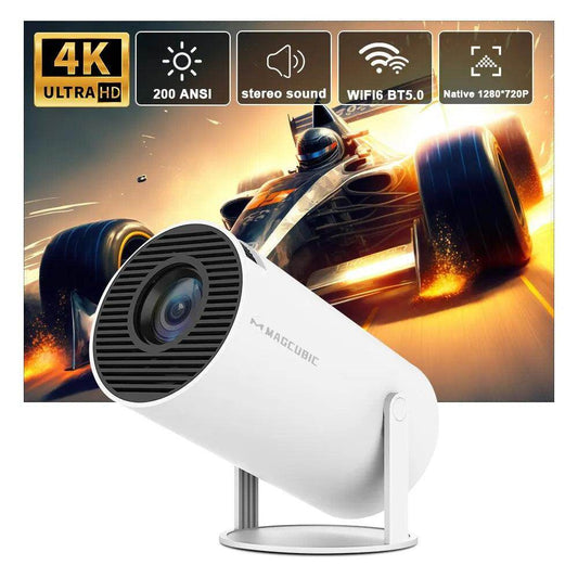Portable 4K Projector - Home Cinema Outdoor ProjetorVideo ProjectorTorqelo.com