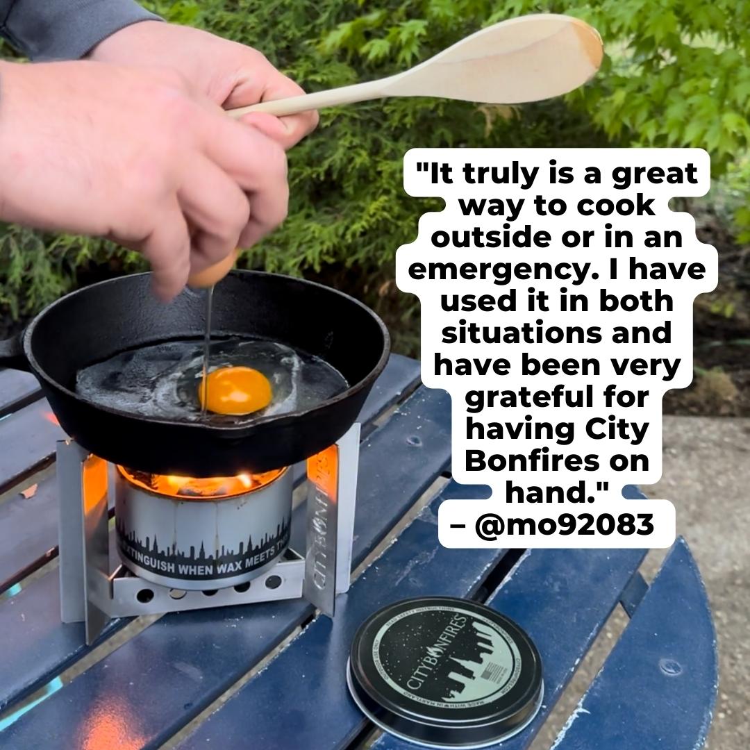 Portable Camp Stove by City Bonfires
